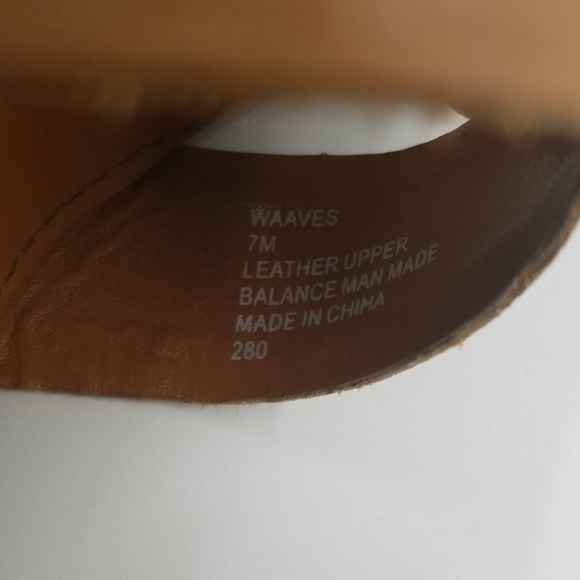 Steve Madden Striped Platform Wedge Leather Sandal - Picture 7 of 7